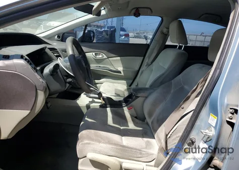 2012 Honda Civic Hybrid из США, поврежденный, VIN JHMFB4F29CS010702